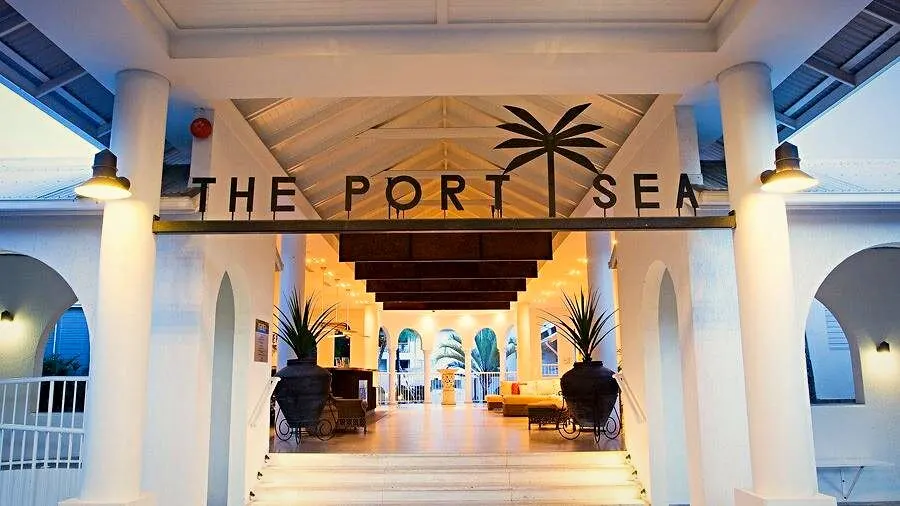 The entrance at The Port Sea, Port Douglas